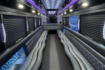 Lynn Party Bus Interior
