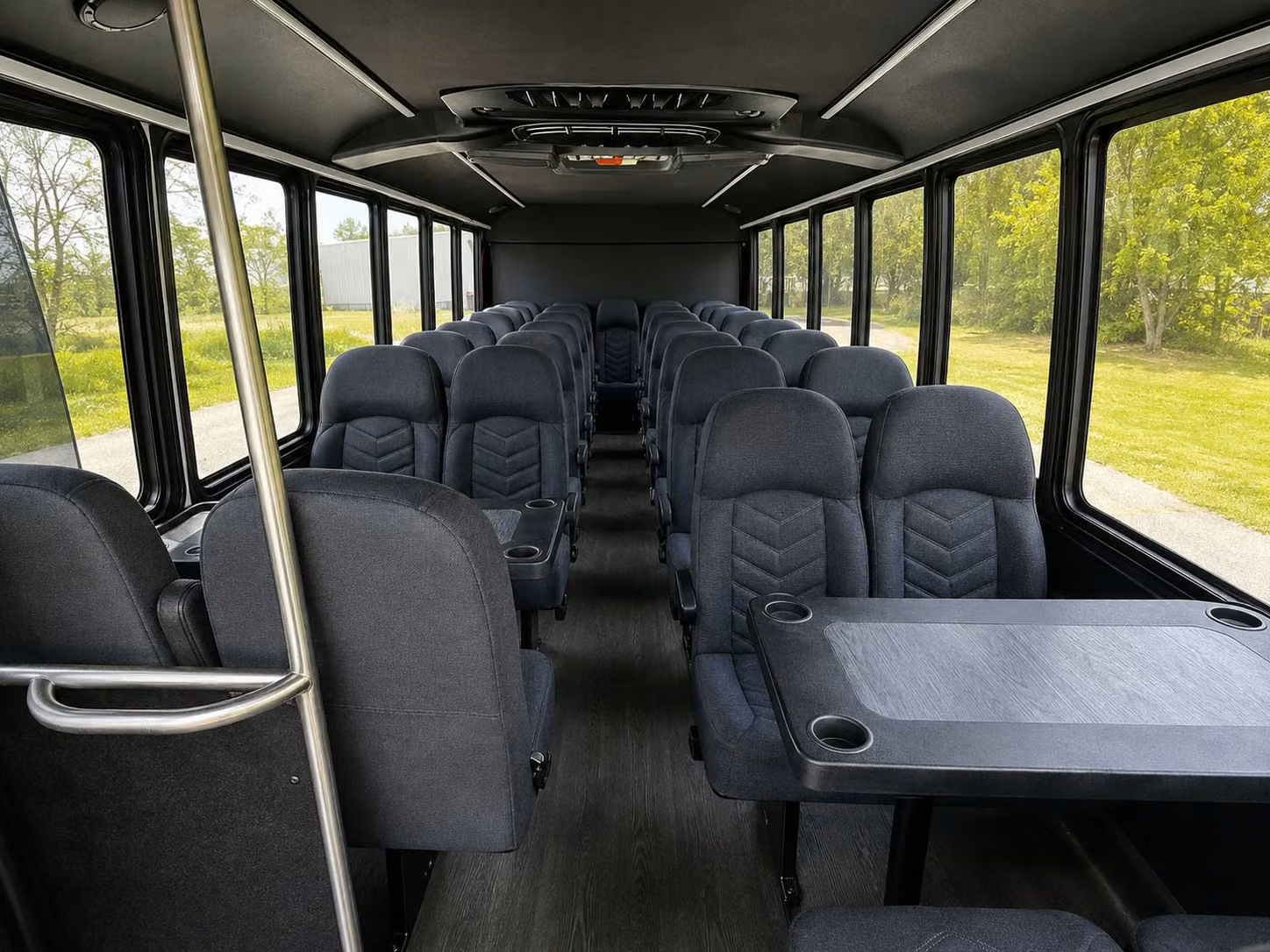 20 passenger minibus interior