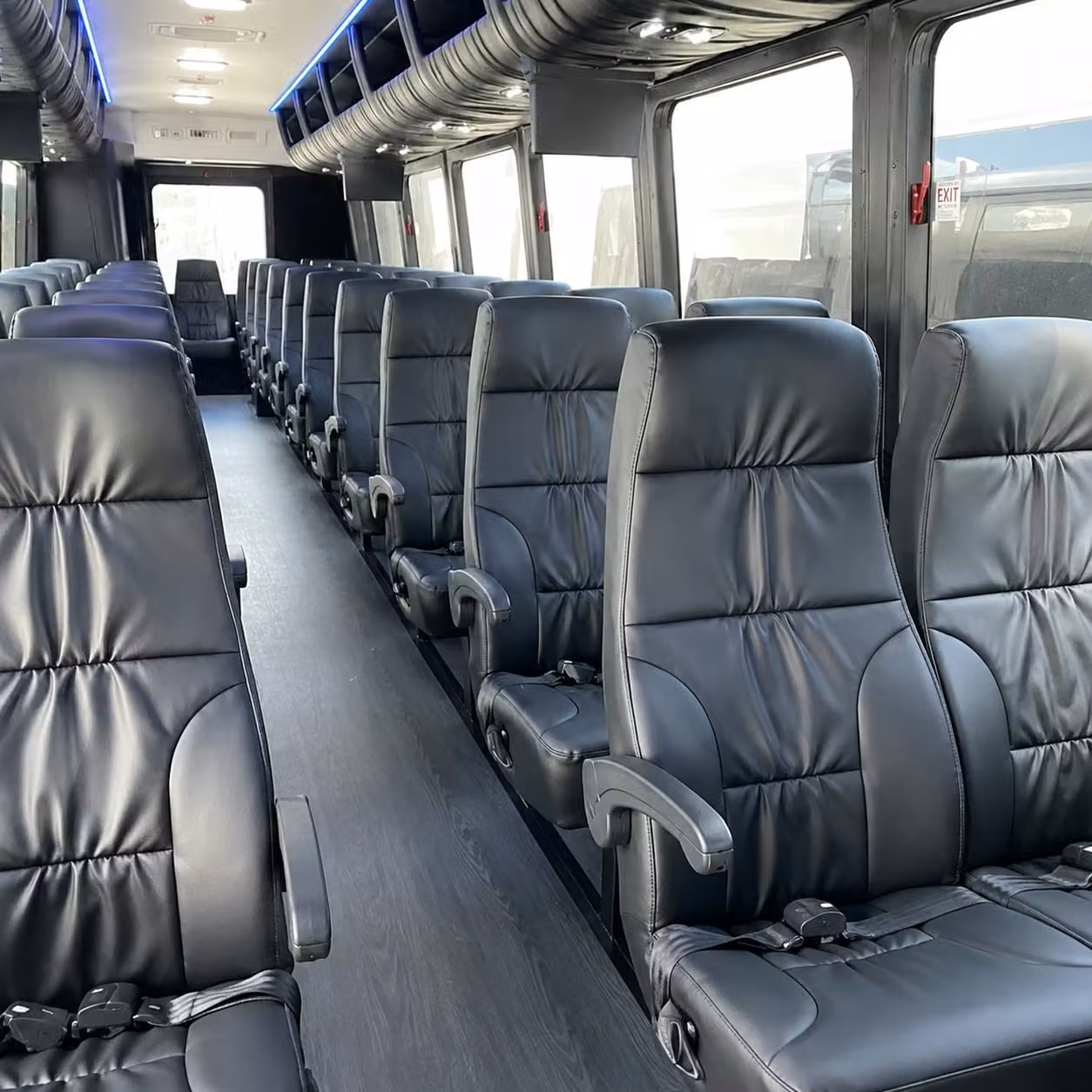 30 passenger minibus interior