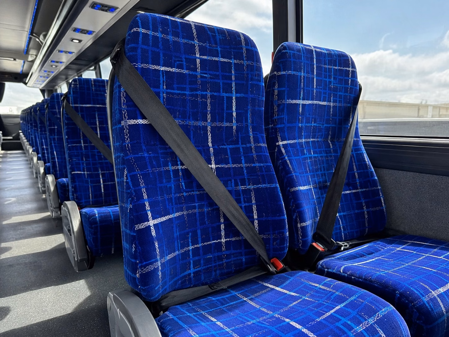 lynn charter bus interior